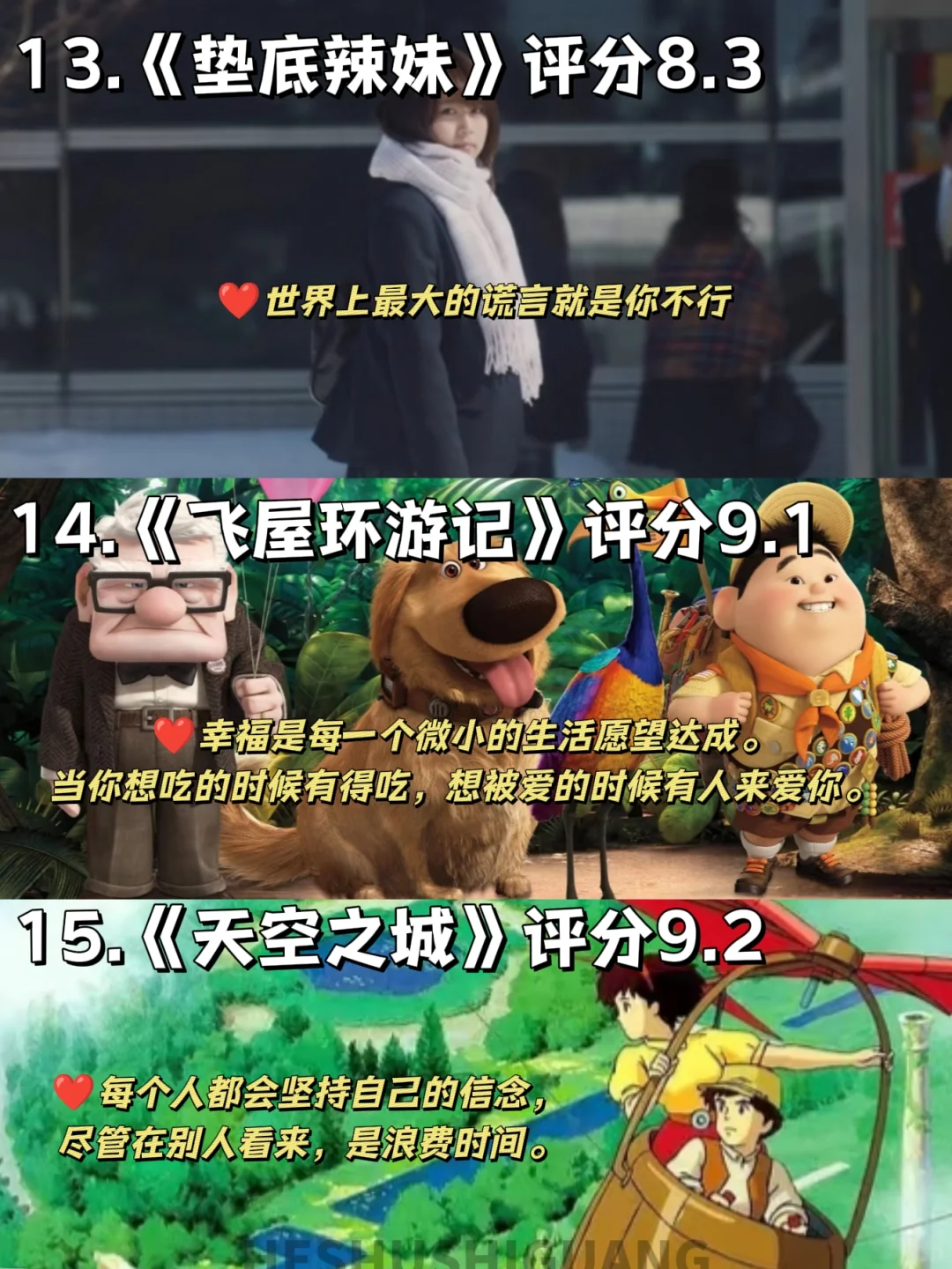 🔥从自卑到大女主❗请狂刷这30部高分电影