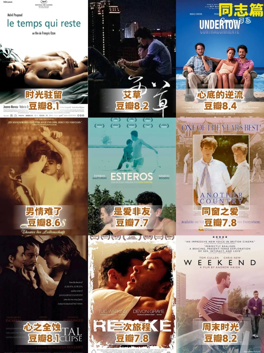 【126部同性电影大合集❗️❗️❗️】