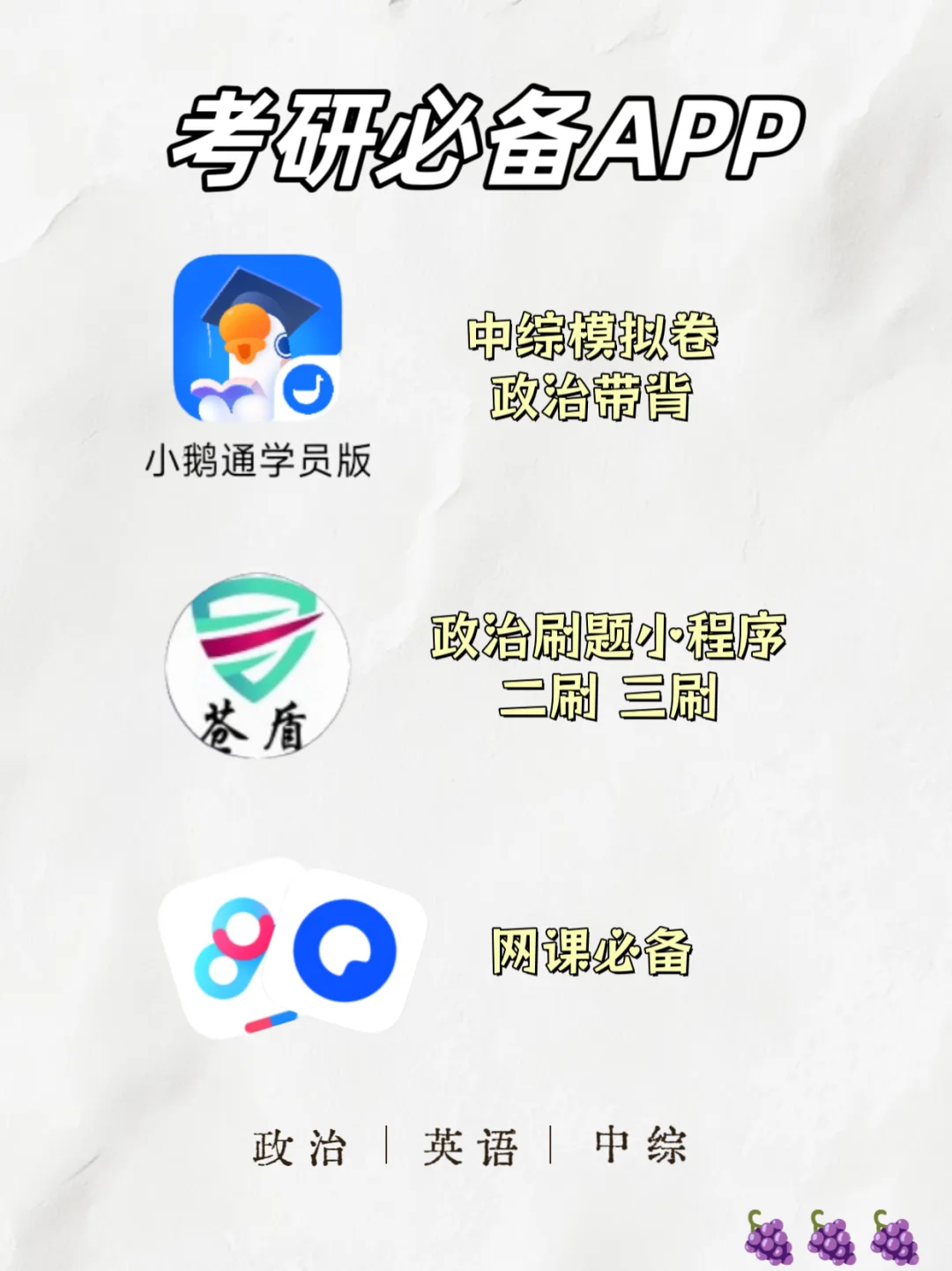 考研真不用下那么多APP✨