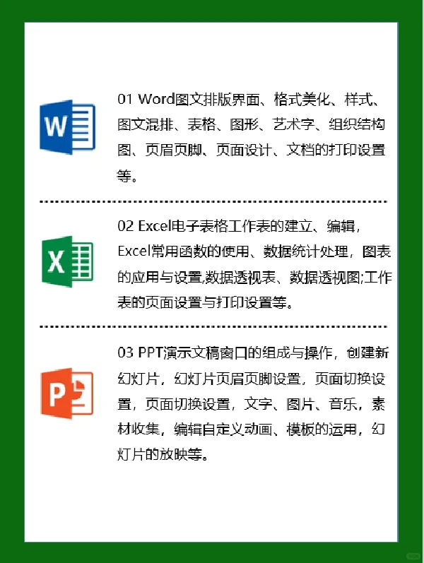 零基础学办公～～认识Office