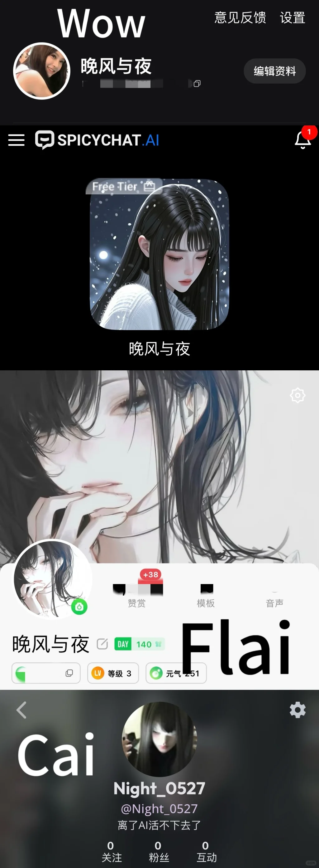 关于我用了几款AI软件的想法