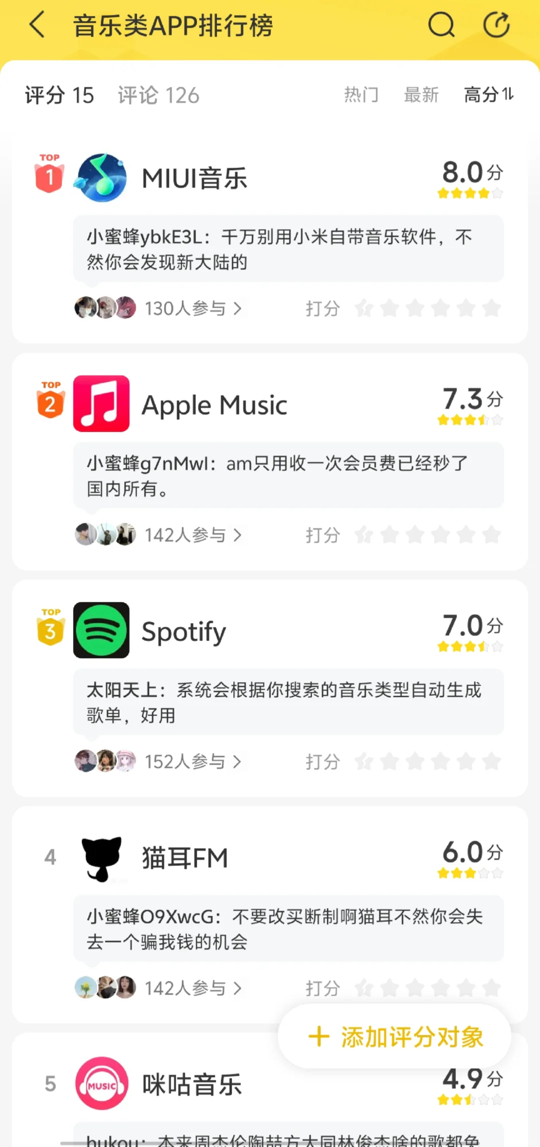 音乐类APP排行榜出炉啦！唯一的净土也没了