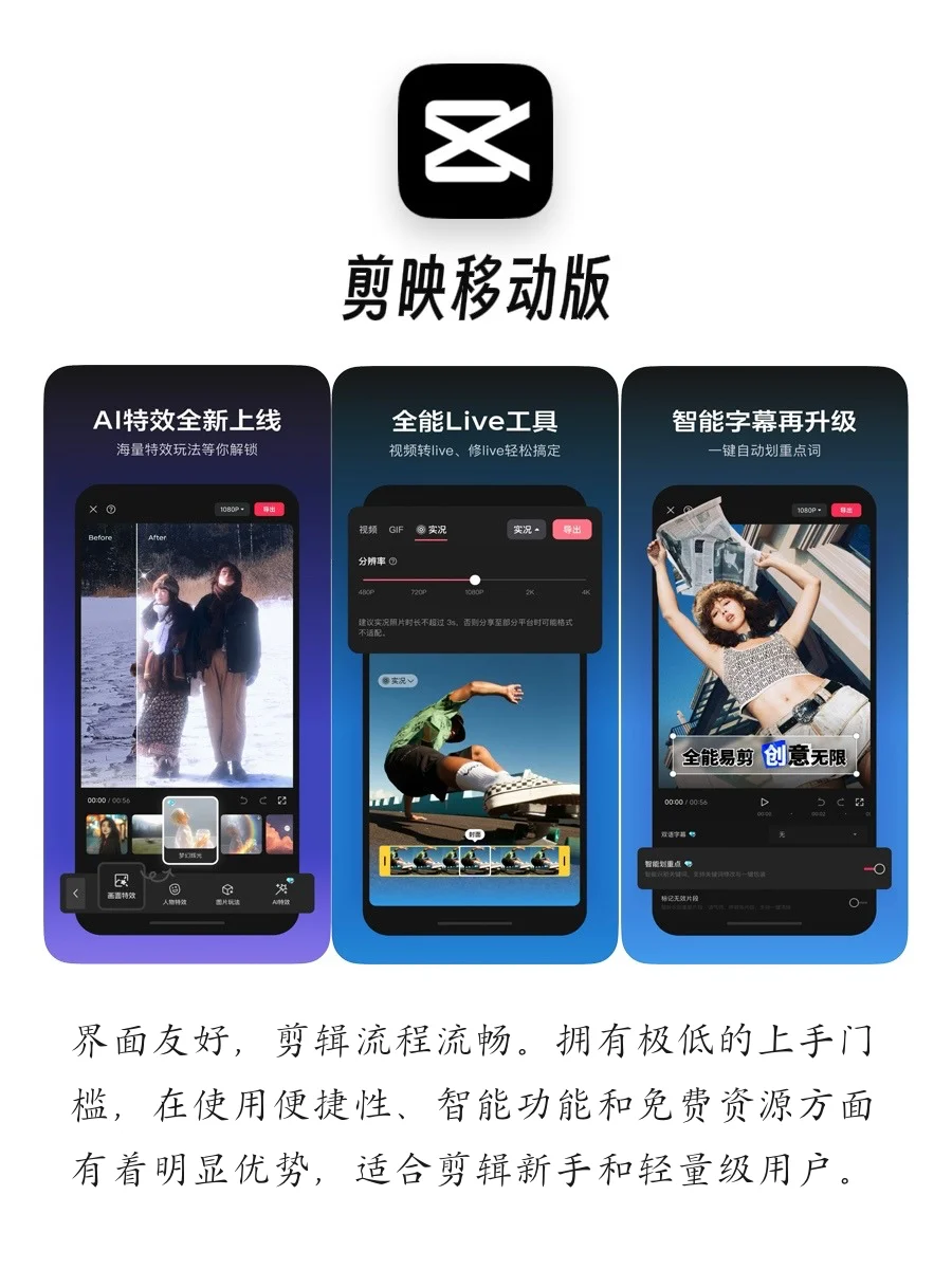 剪辑软件怎么选？初学者视频剪辑软件指南