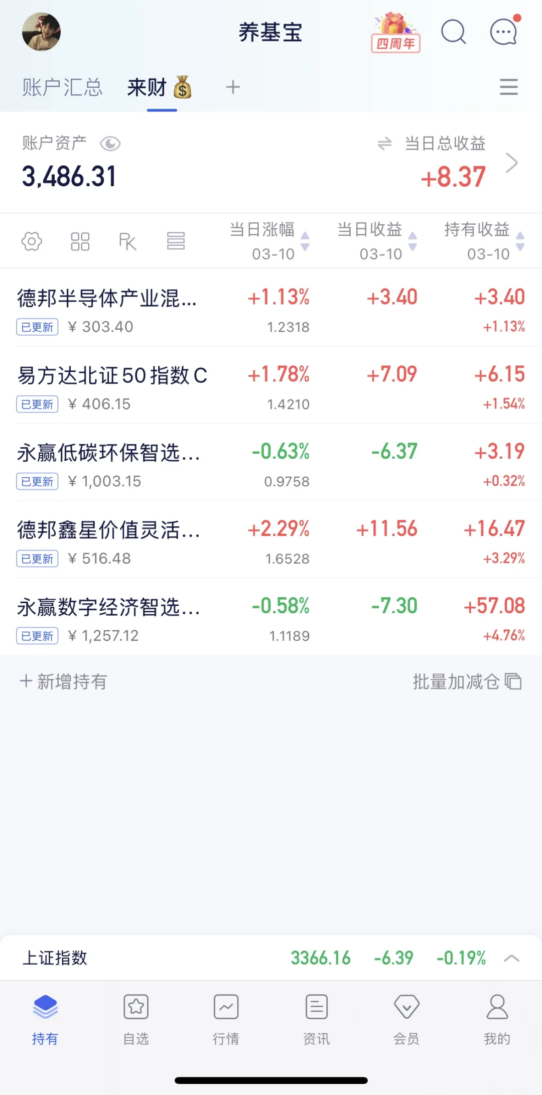 今天没怎么动，加了点软件