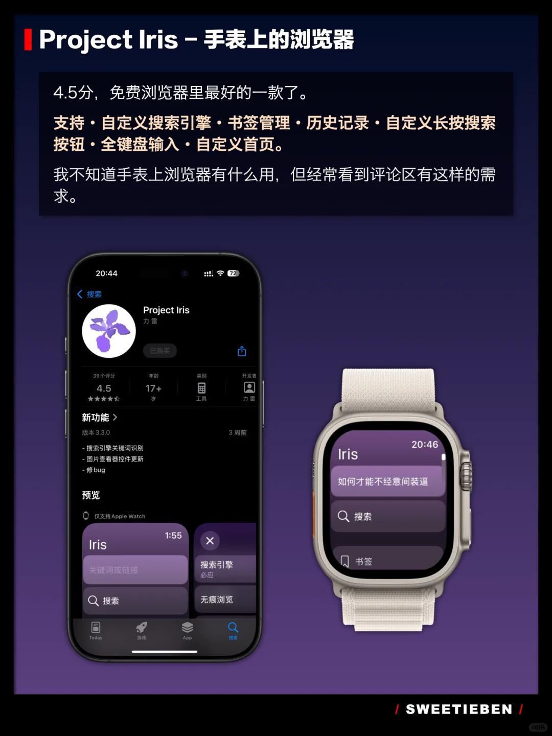 Apple Watch 最好的免费App