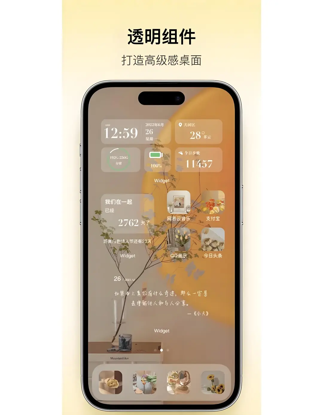 💥吹爆！ColorfulWidget会员版，桌面美化绝了