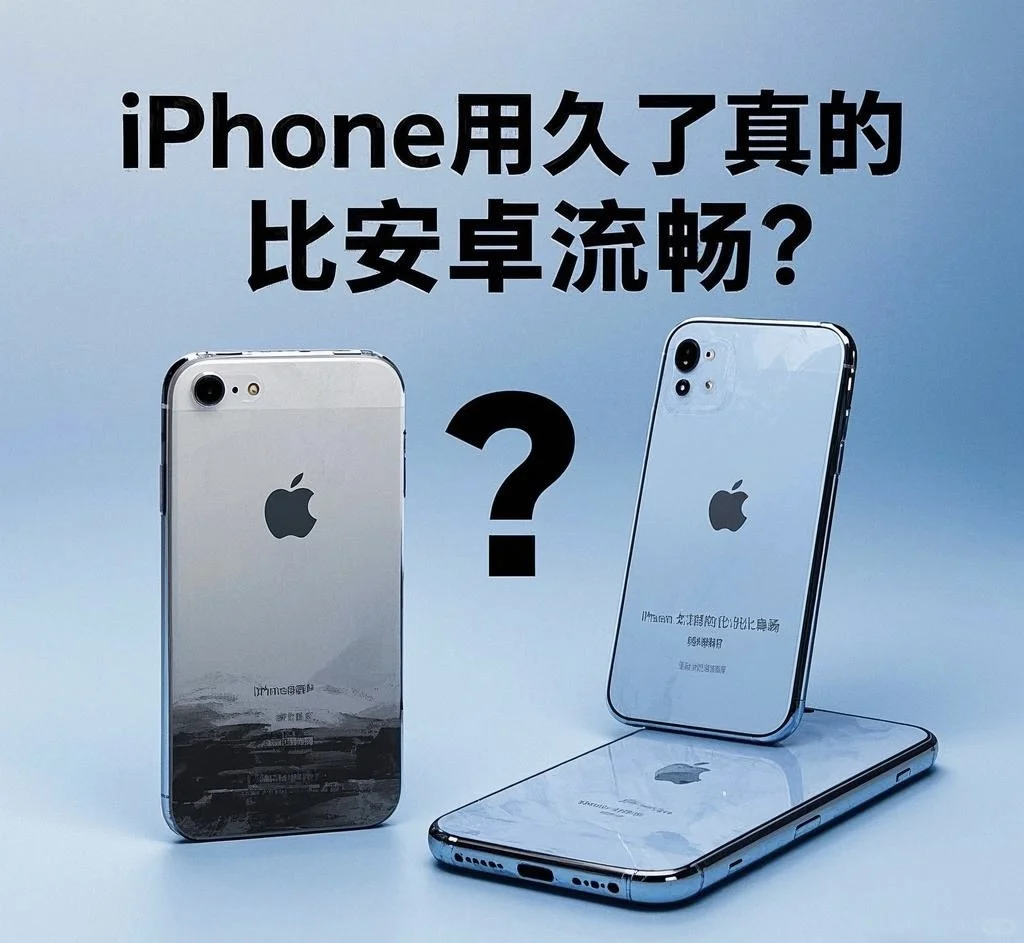 iPhone用久了真的比安卓流畅？