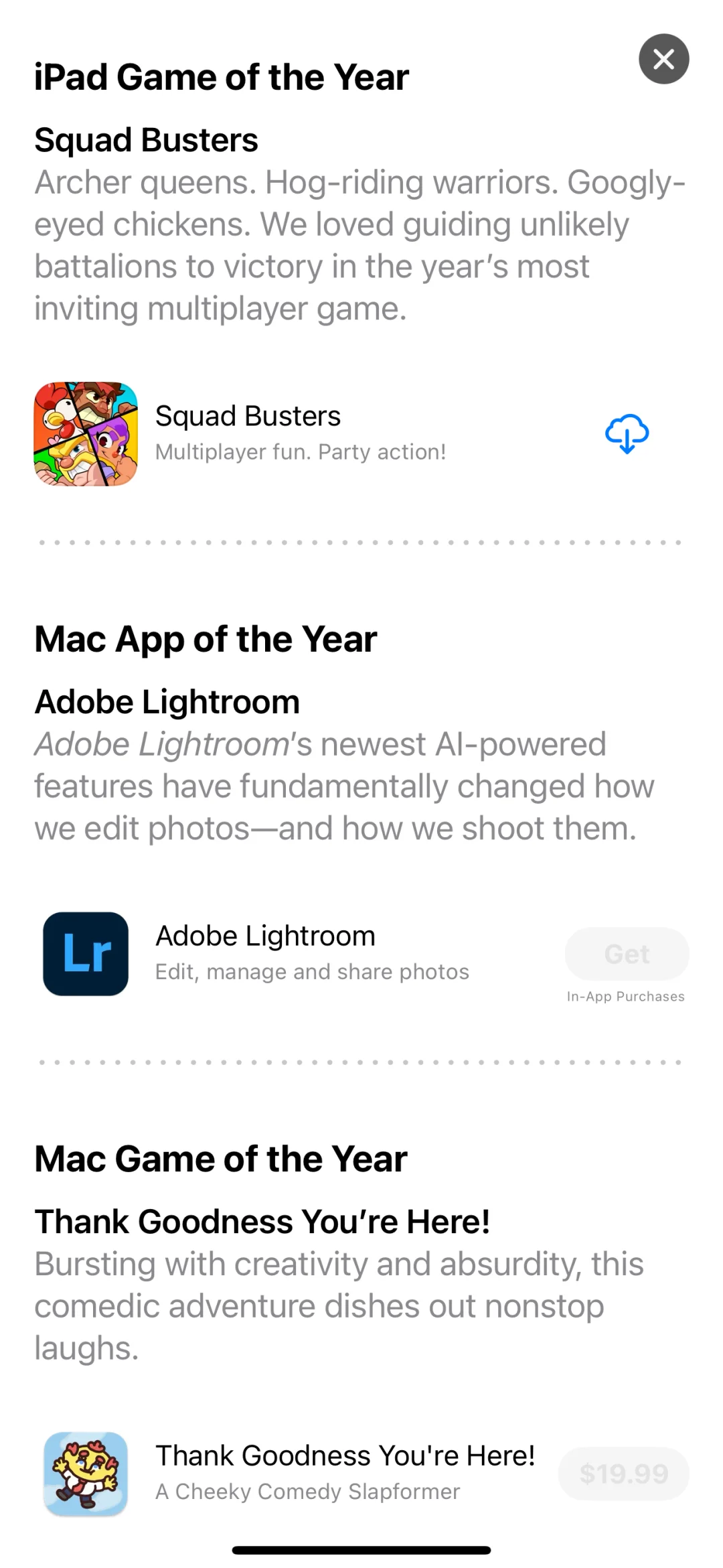 App Store 2024年度最佳App名单出炉