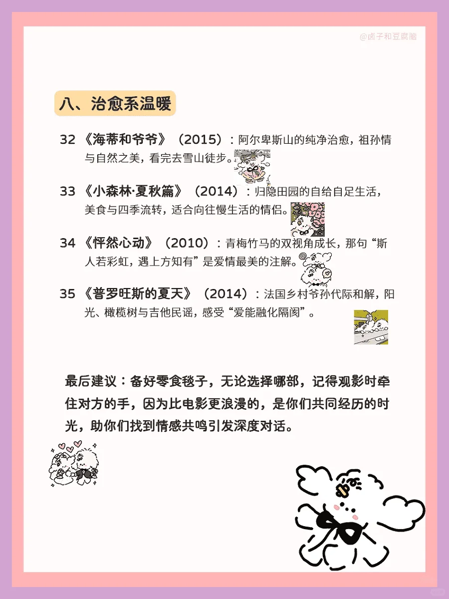 甜恋一同看的精选35部电影