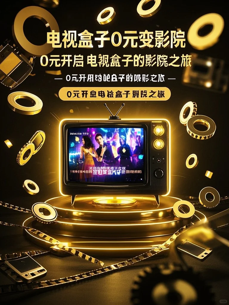 电视盒子怎么变影院？0元追剧！