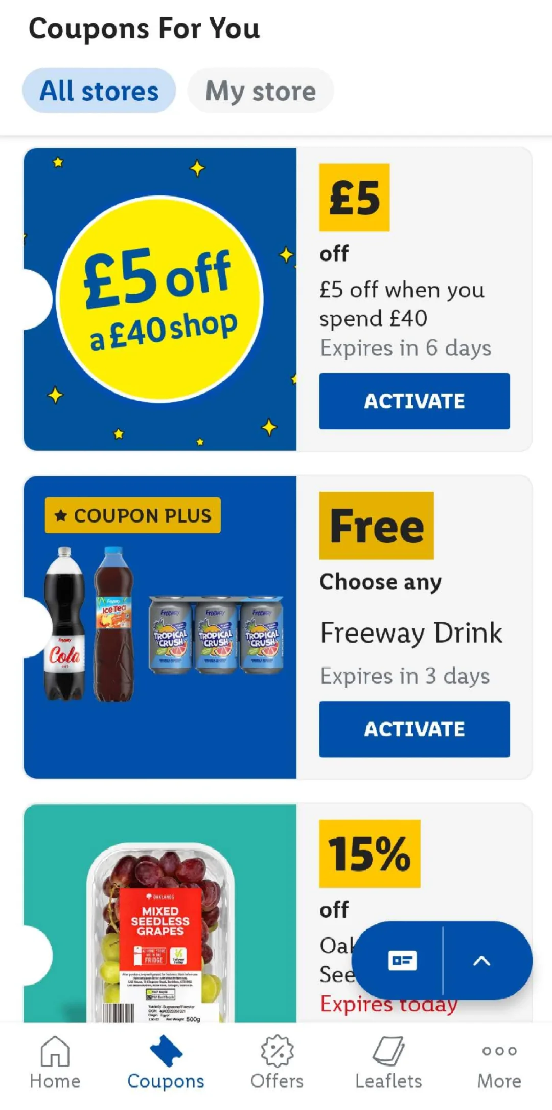 🇬🇧Lidl又发优惠券了！