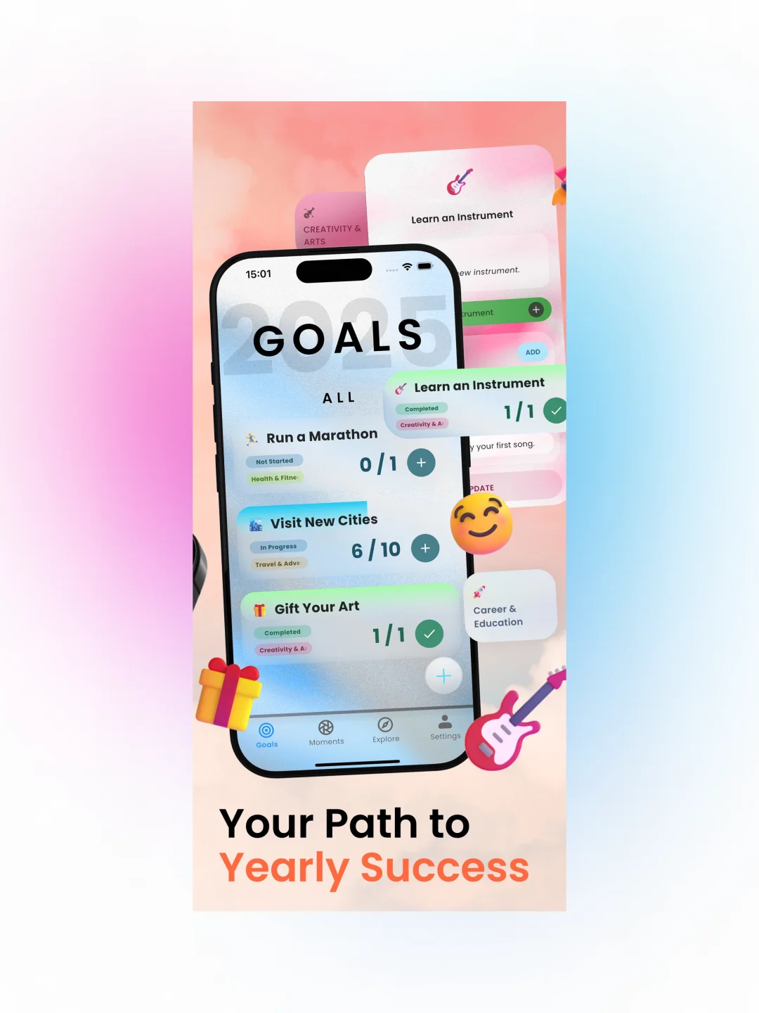 iOS 限免 - 年度目标计划表