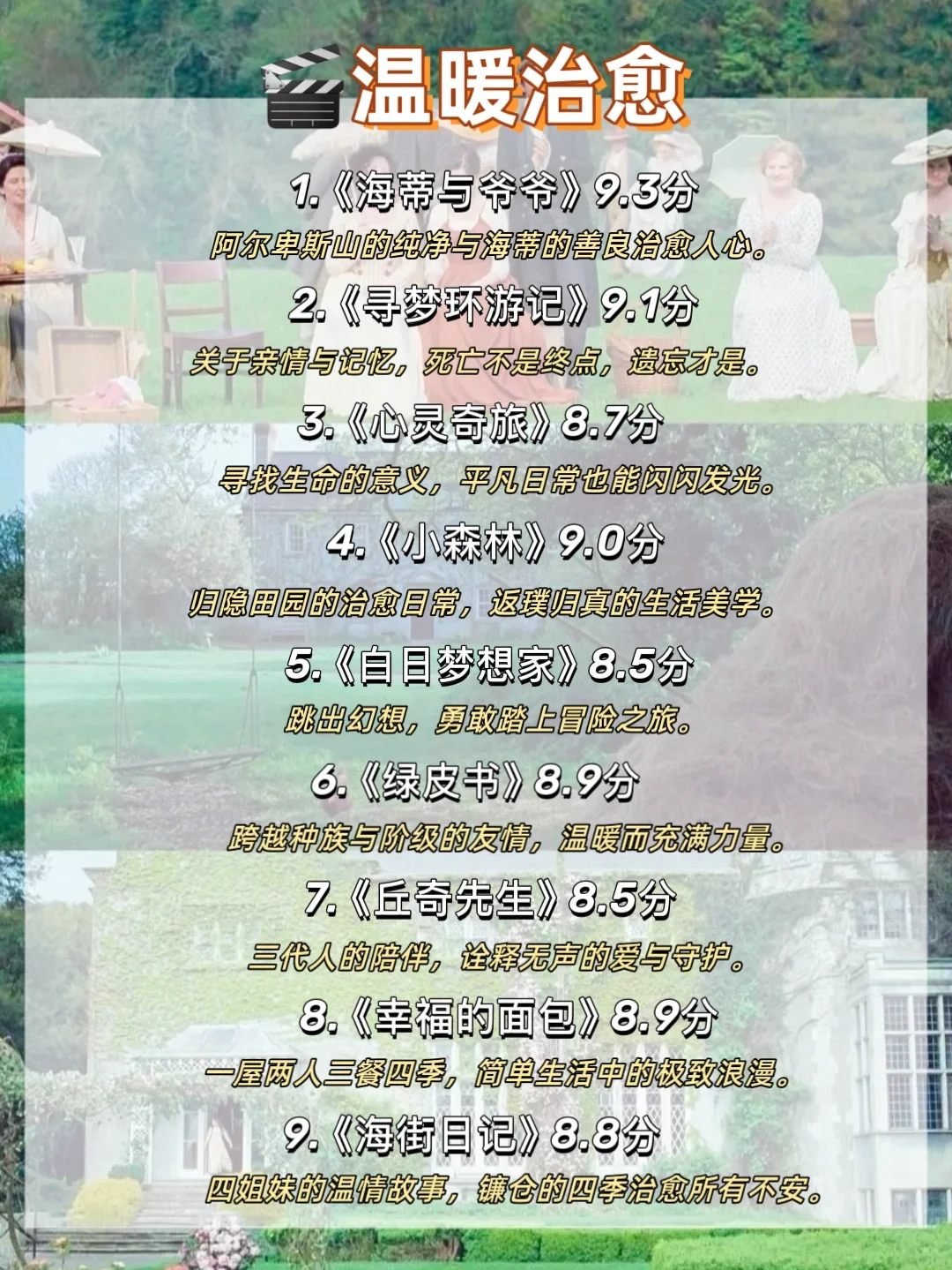 ✨60部电影！！自卑女孩逆袭大女主✨