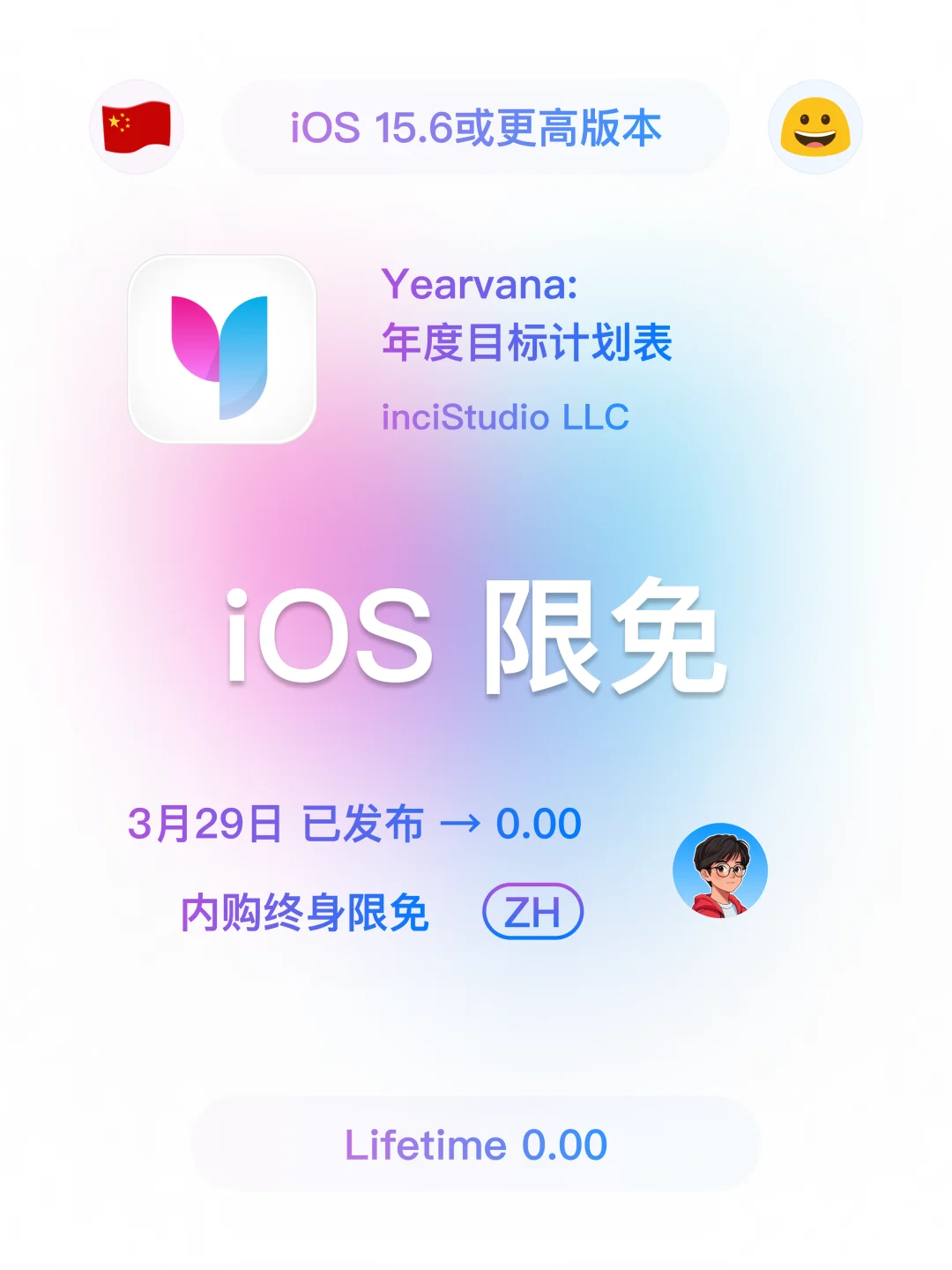 iOS 限免 - 年度目标计划表