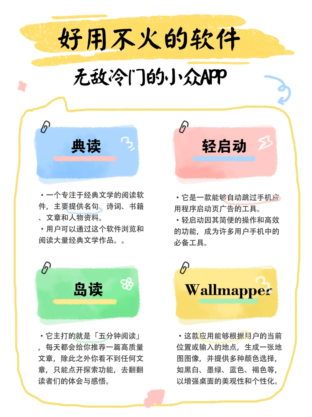 20个好用但不火的小众APP✨手机私藏必备软件