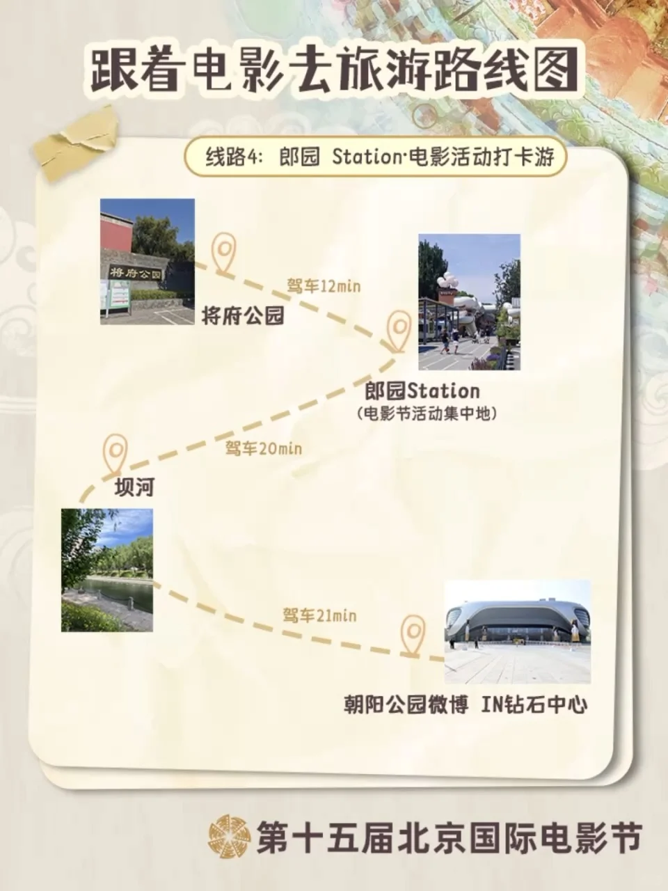 跟着电影游北京，不做观众做主角！