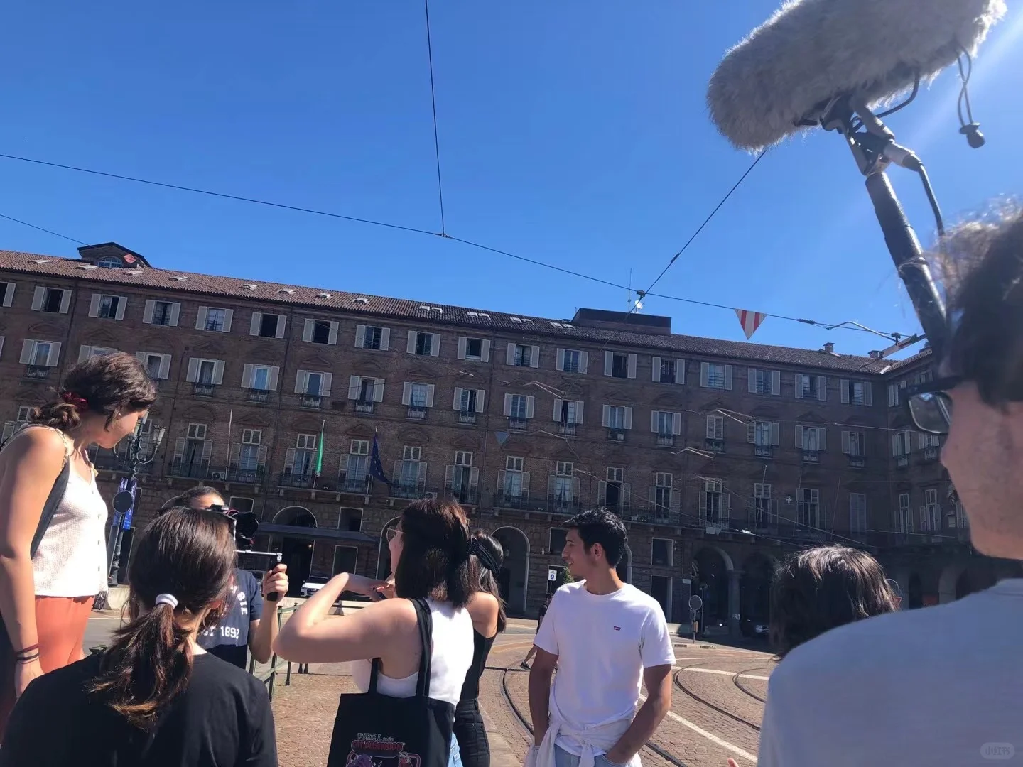 和🇮🇹同学一起拍电影🎬（意语）