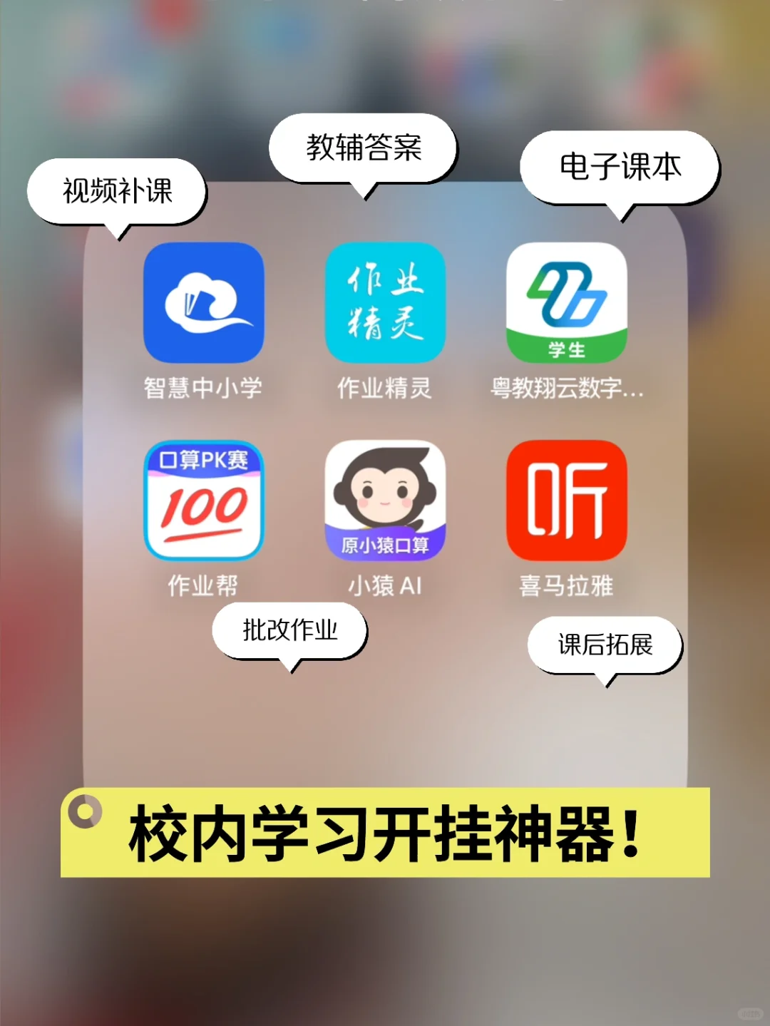 校内学习开挂神器！6款小学生必备宝藏app