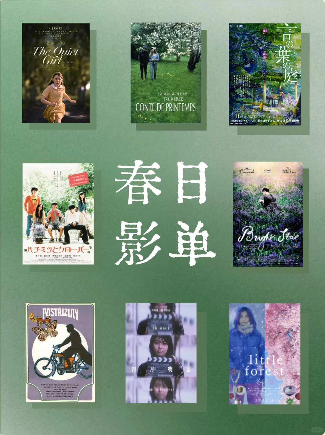 📽️ 春日影单｜在电影里种一株永不凋零的花