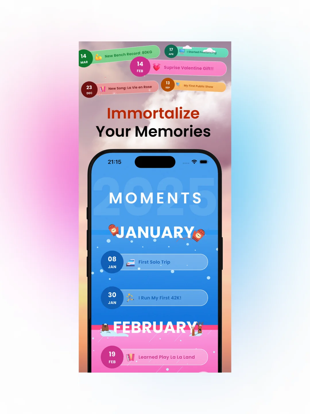 iOS 限免 - 年度目标计划表