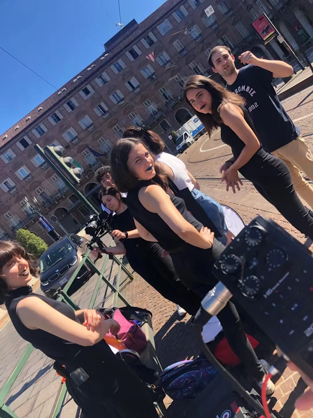 和🇮🇹同学一起拍电影🎬（意语）