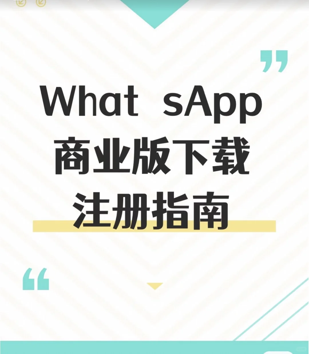 Whatspp 下载和注册