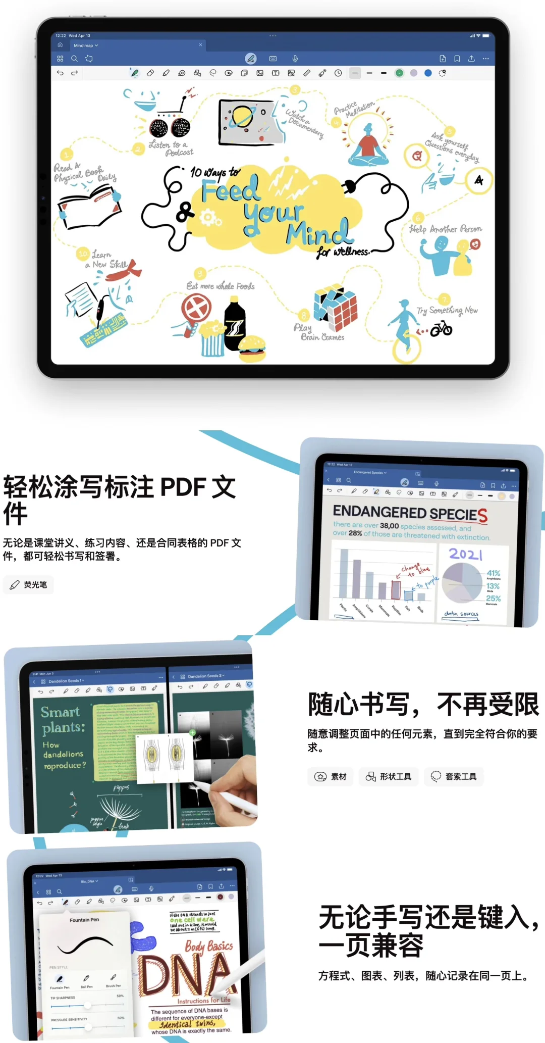 各类笔记软件对比｜记忆、批注、碎片、大纲