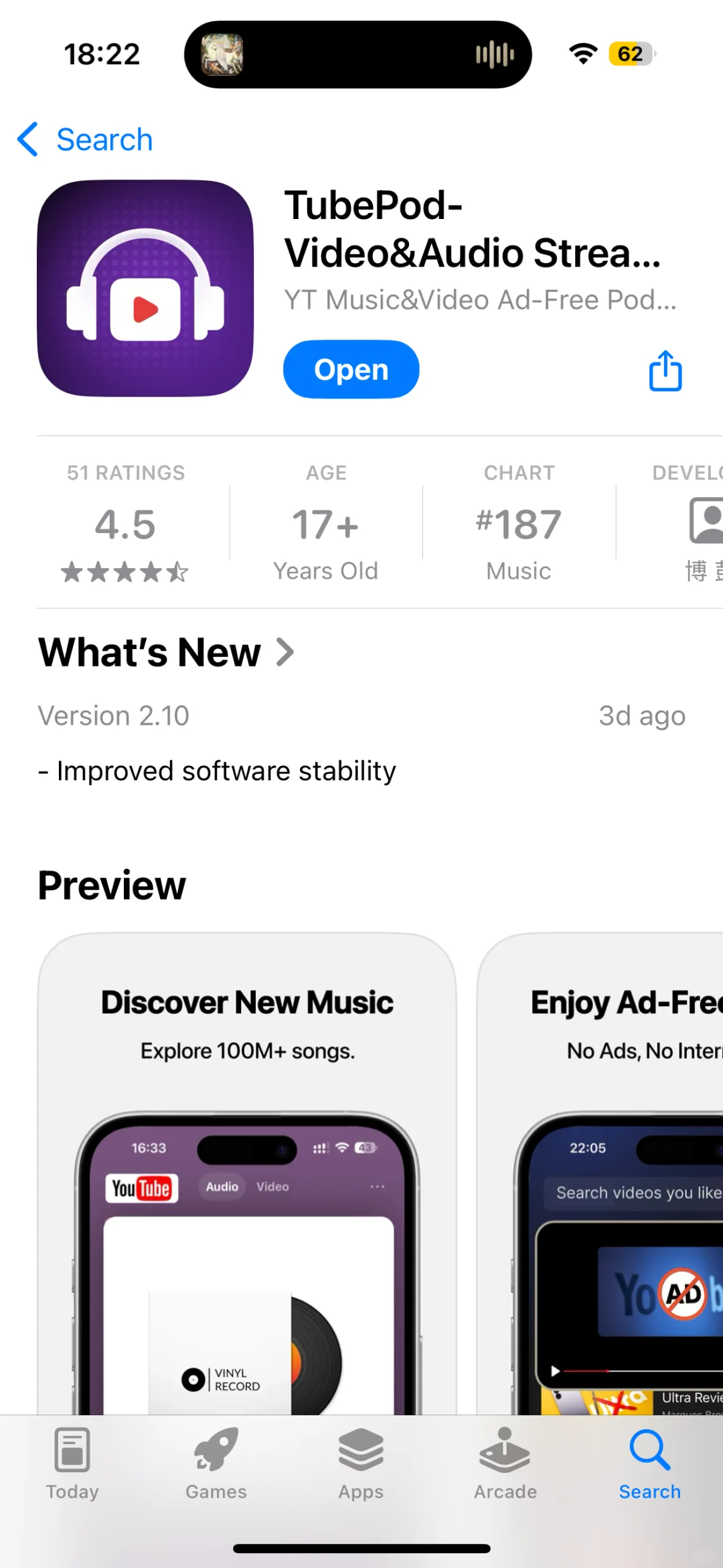 分享宝藏软件 TubePod