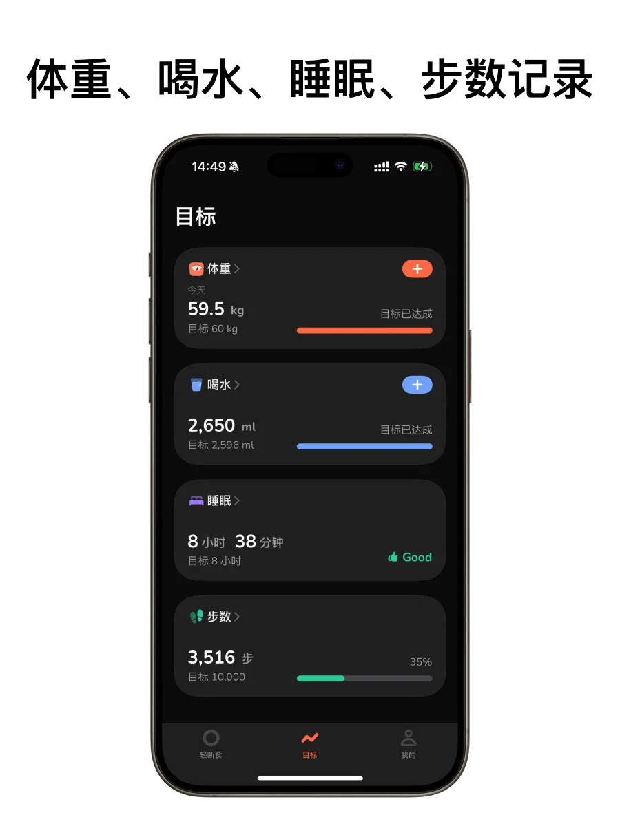一款完全免费的轻断食 App