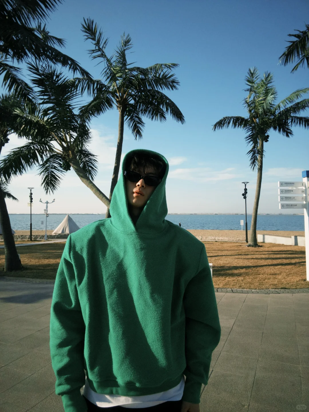 自己一个人去海边要怎么拍📷