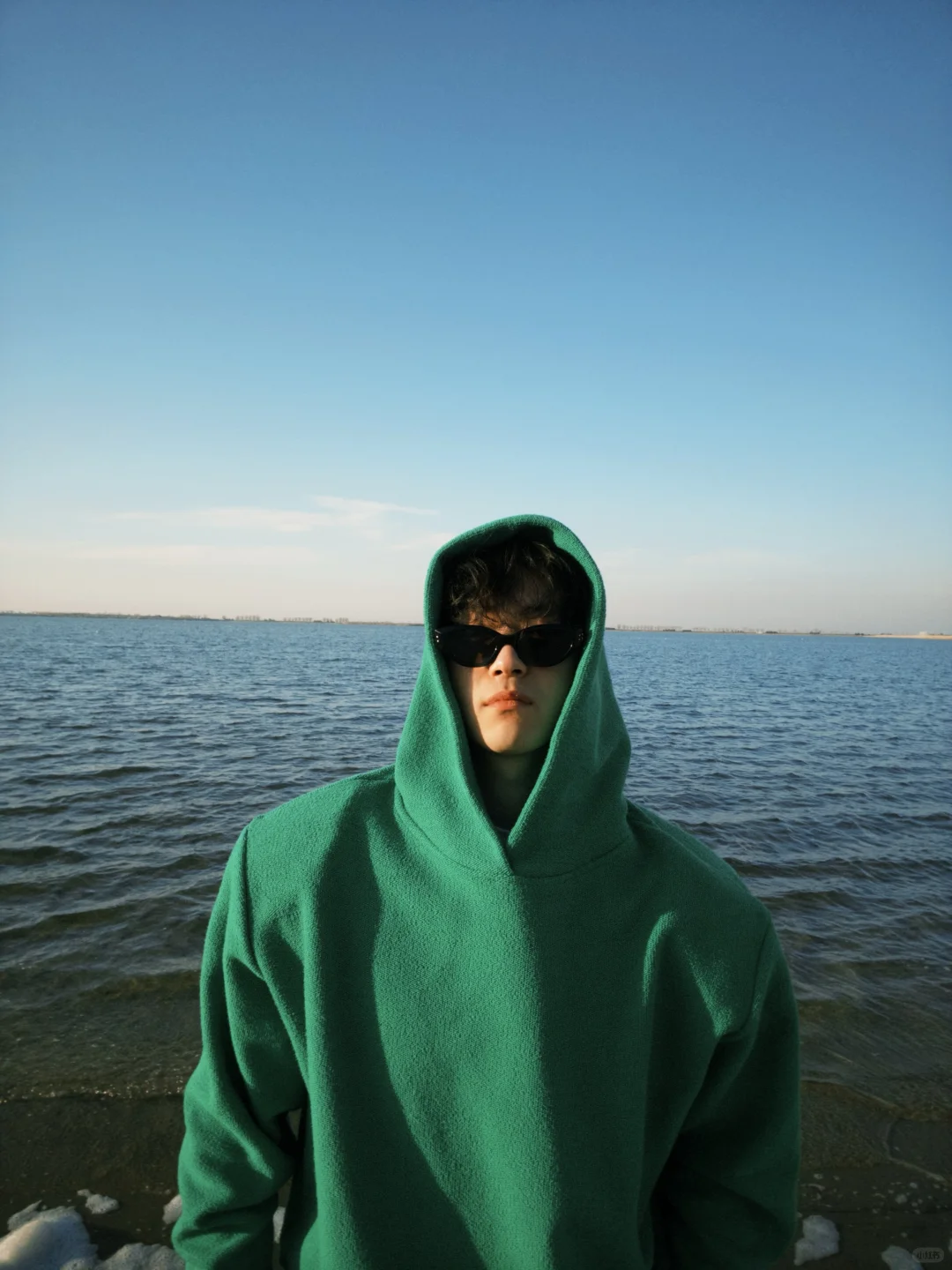 自己一个人去海边要怎么拍📷