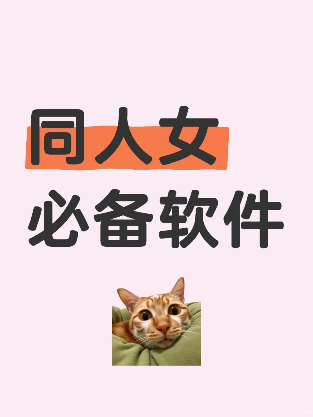 同人女必备软件