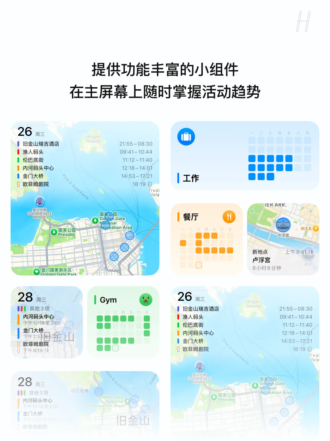 Rond：让你的活动足迹变成时间地图