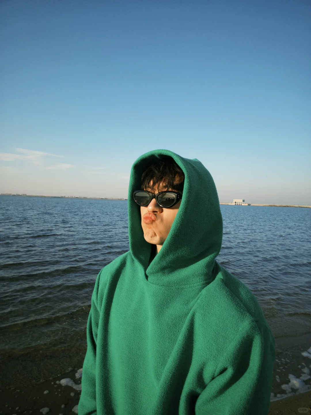 自己一个人去海边要怎么拍📷