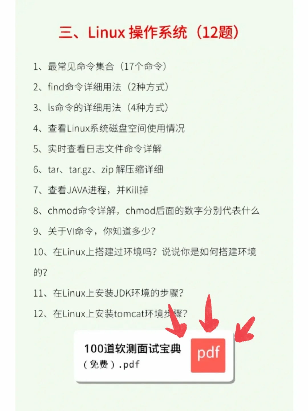 软件测试面试通关密码｜背完面试都过了