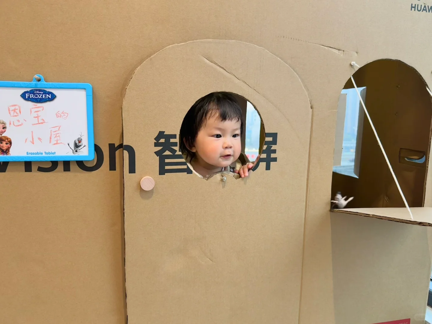 📦纸箱子别扔！→快来给小盆友改造小房子吧🏠