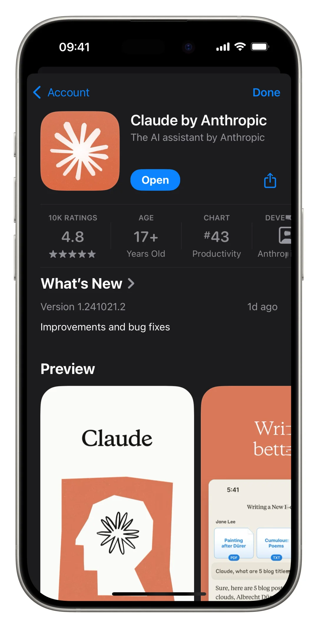 Claude 更新，支持 App Store 付费