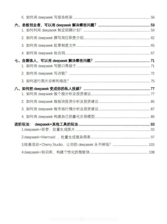 DeepSeek超强组合来袭🔥存下吧！很难找全