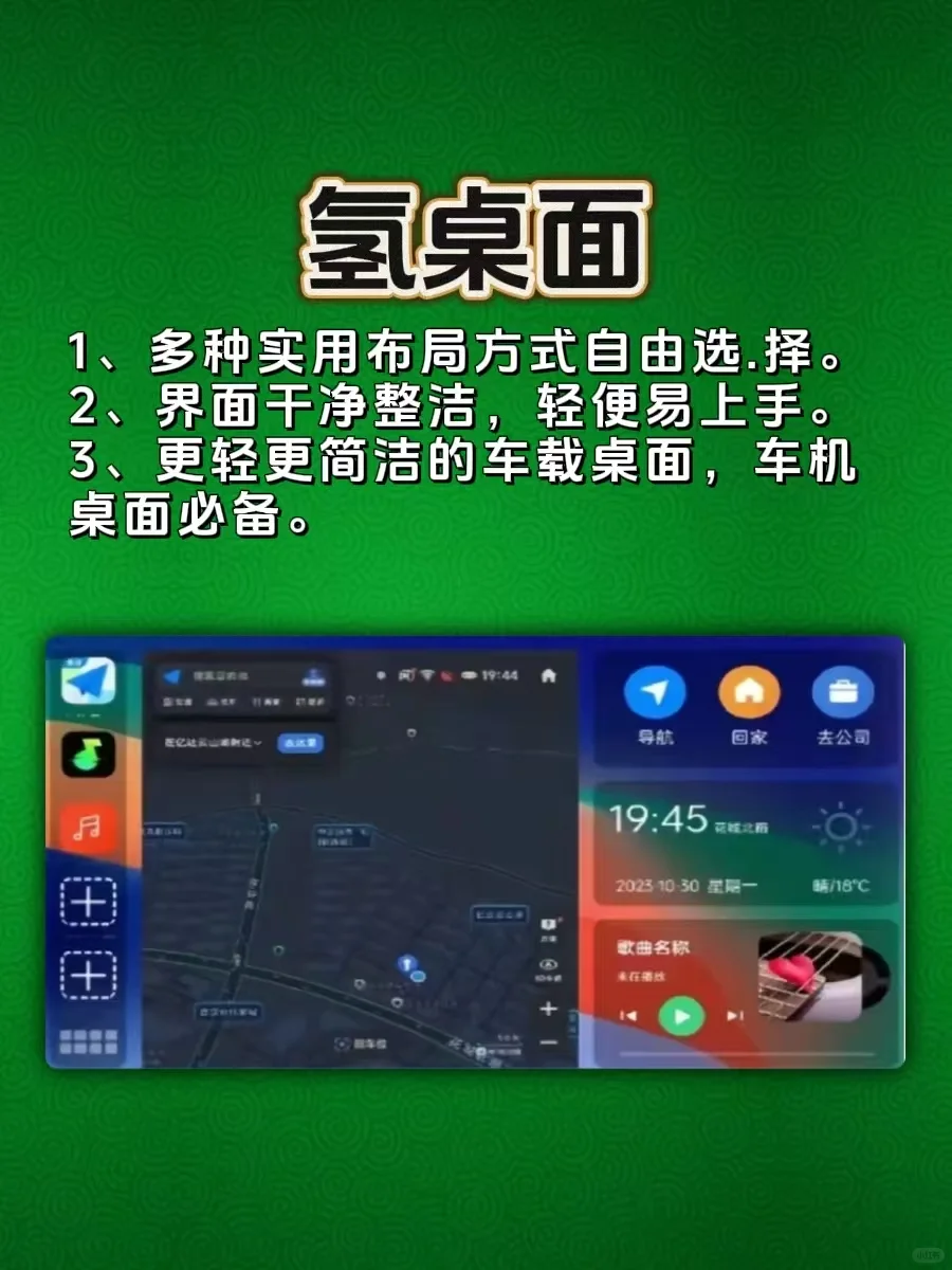 第107集｜5款好看又实用的车机桌面分享