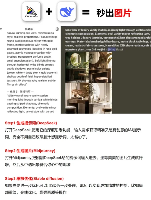 DeepSeek超强组合来袭🔥存下吧！很难找全