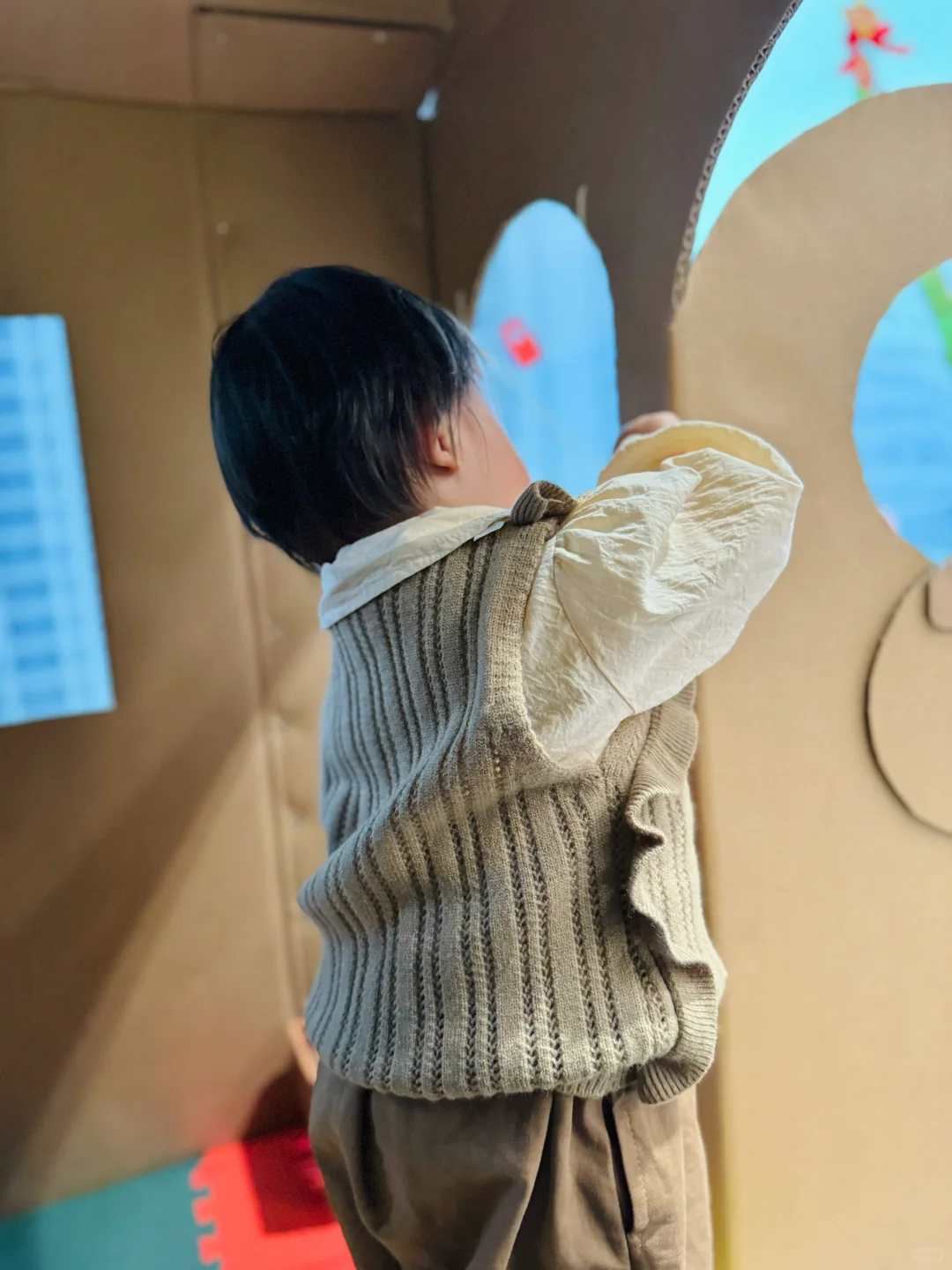 📦纸箱子别扔！→快来给小盆友改造小房子吧🏠