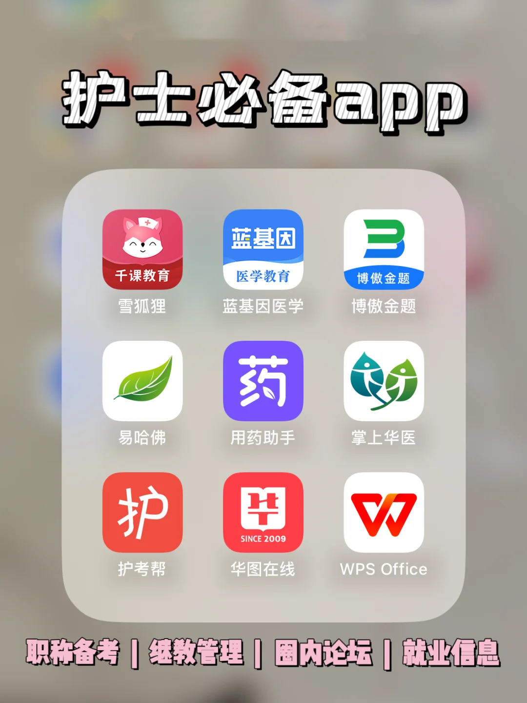 医护人实用app | 自用超过8年