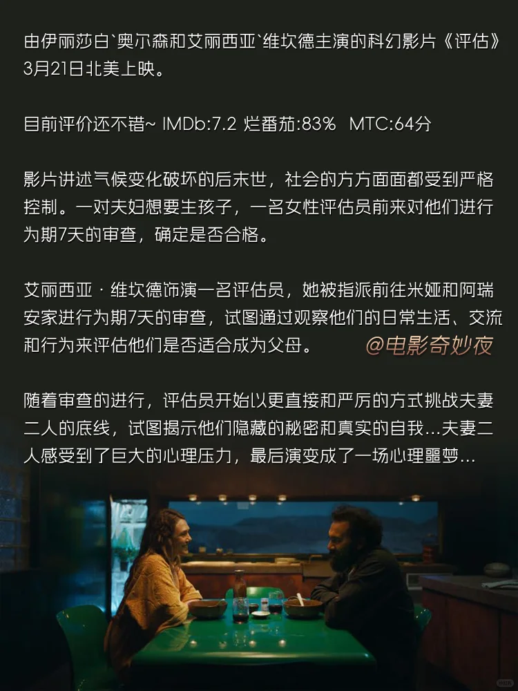 奥妹科幻新片！感觉是旺达的另一个平行宇宙