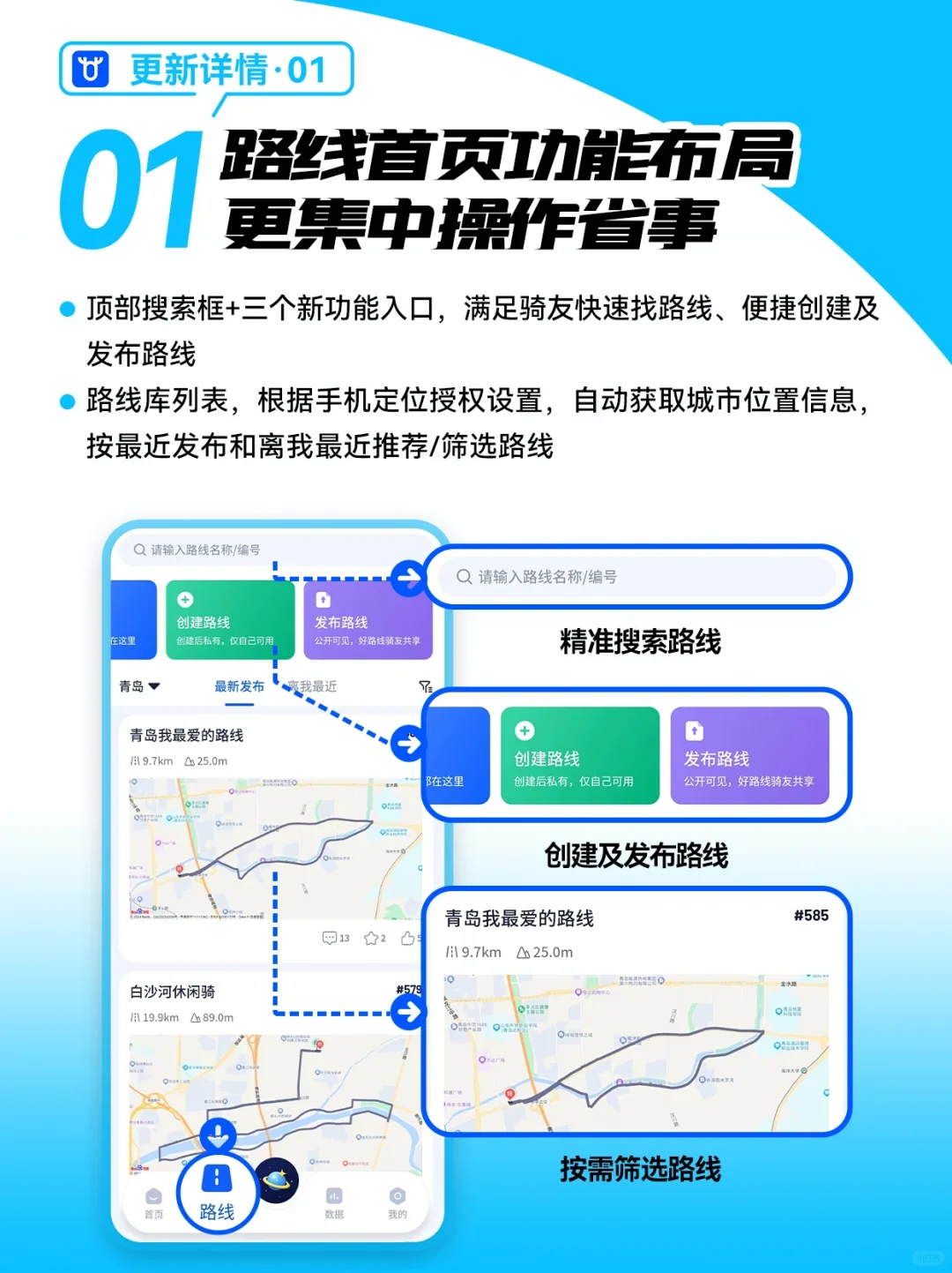 版本更新｜顽鹿运动APP路线库功能重大变化