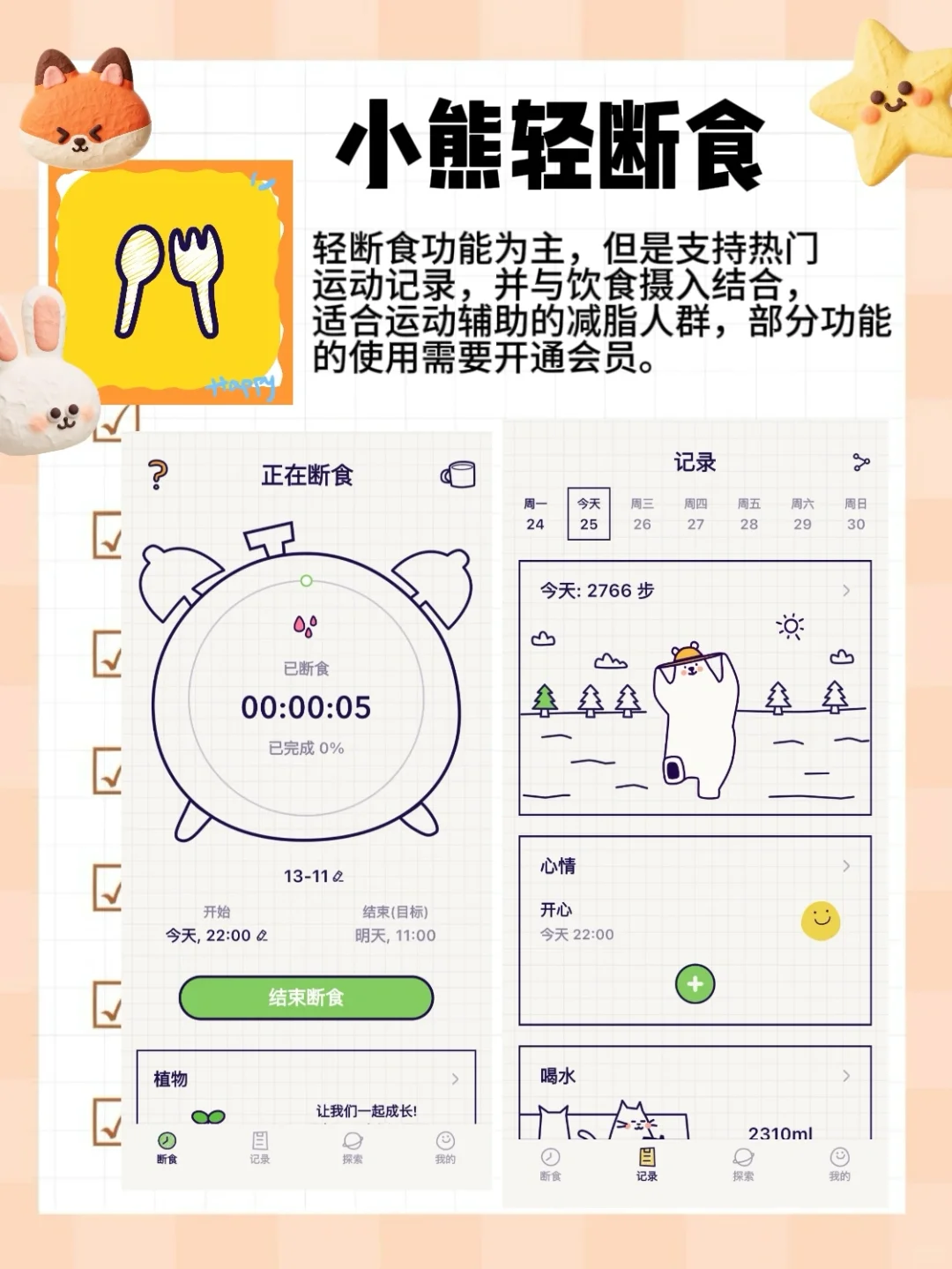 记录运动APP打卡，入夏前瘦出A4腰，绝绝子