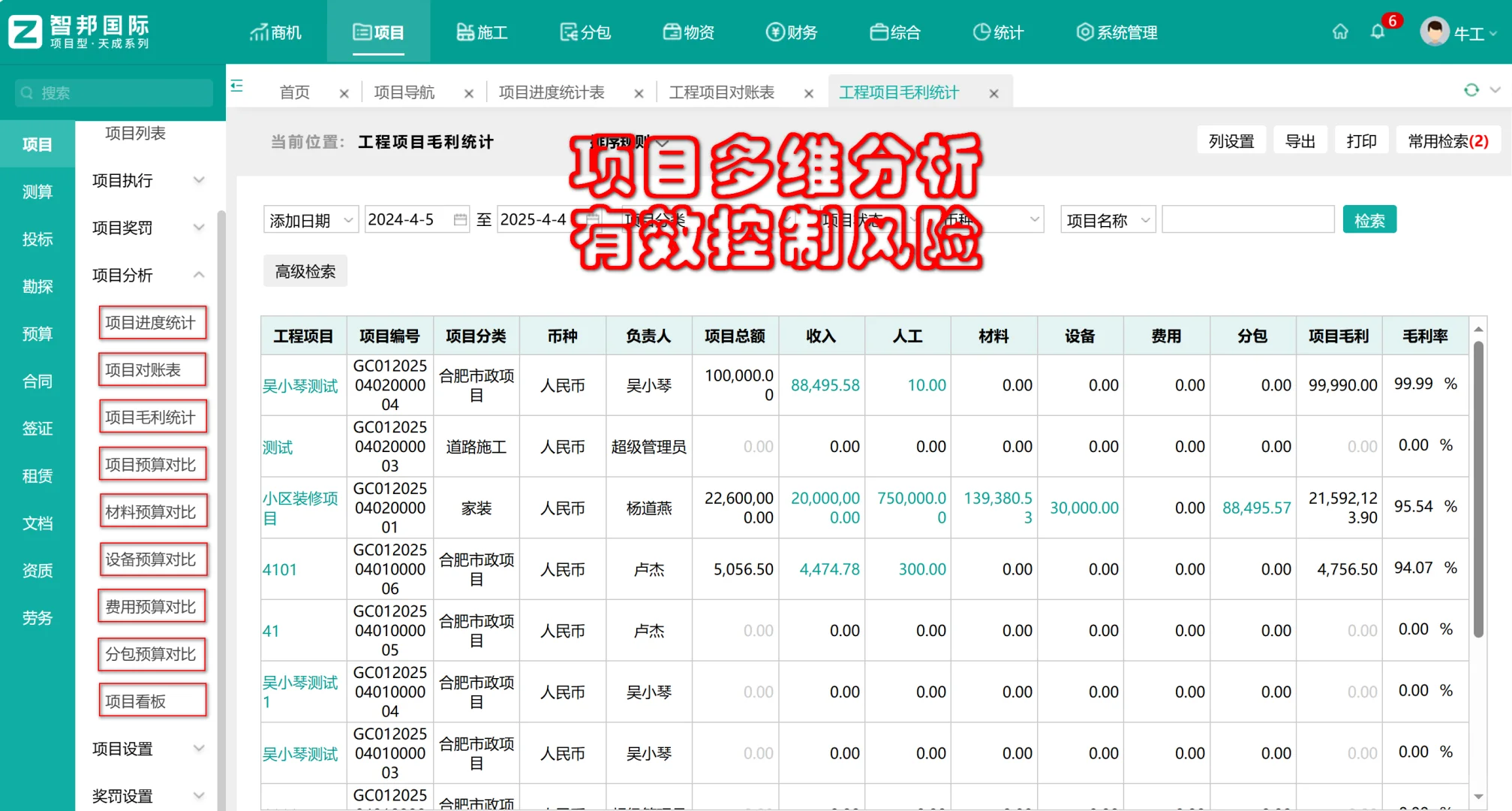 有没有一款ERP软件真正适合工程项目企业?
