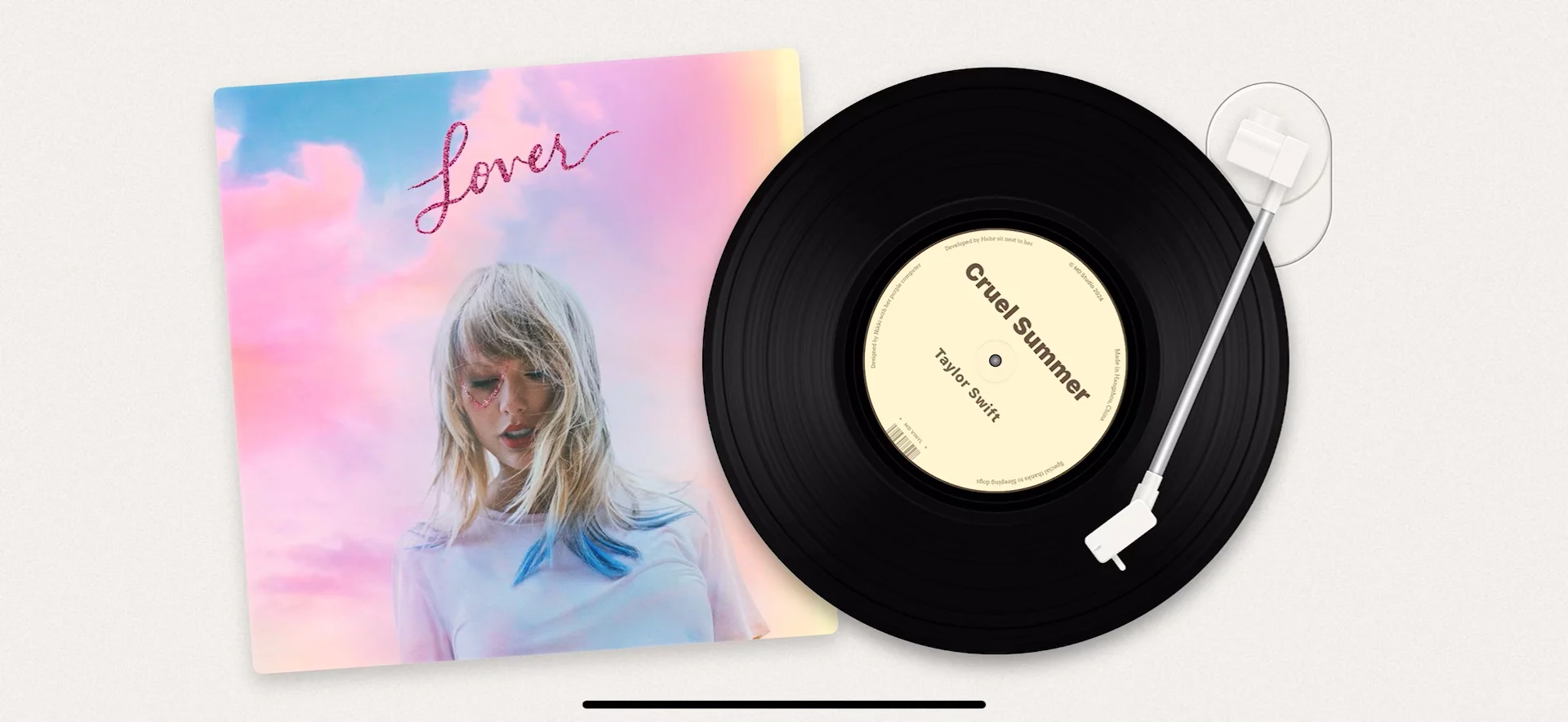 发现宝藏复古黑胶音乐播放器