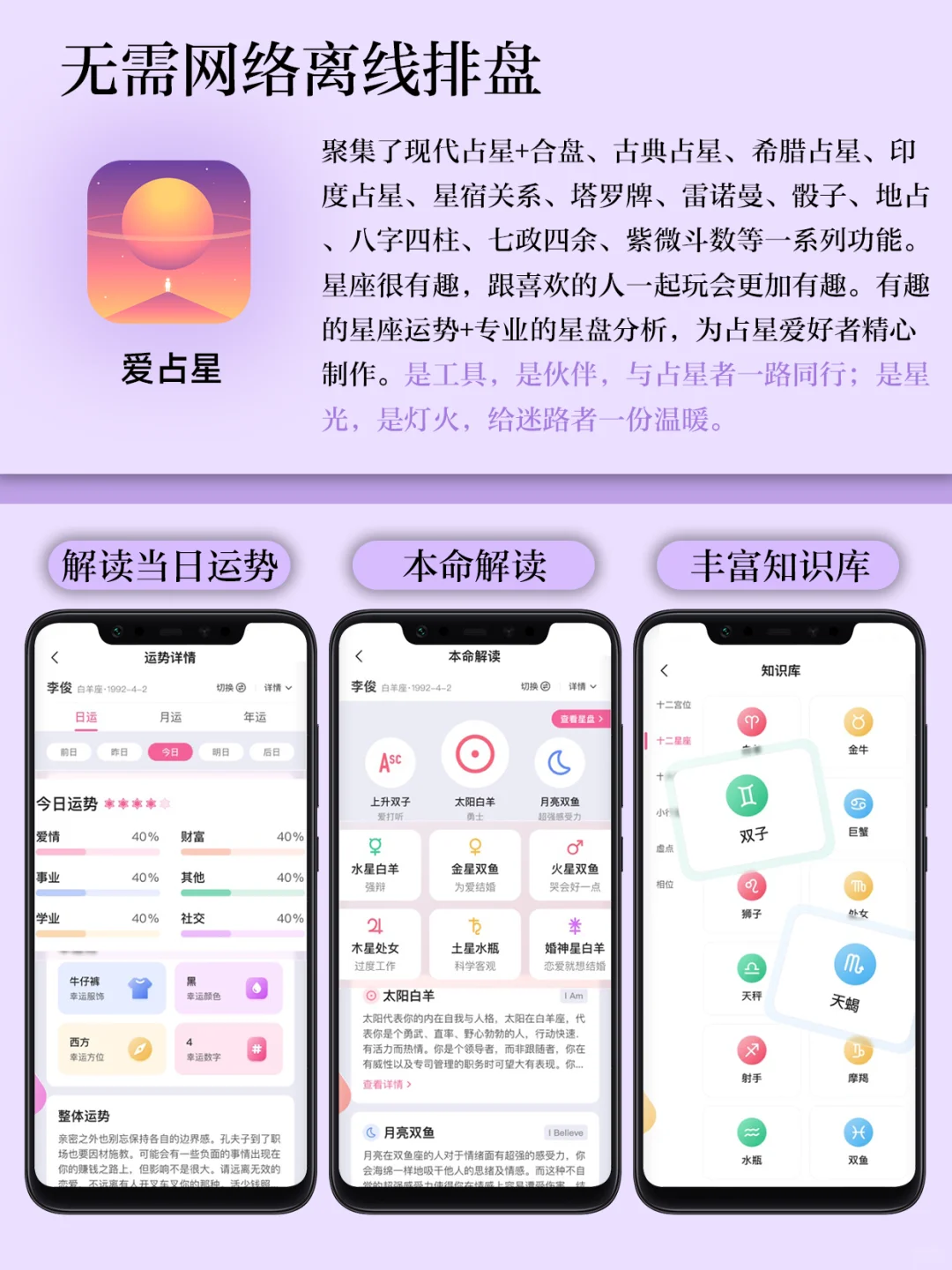想成为女巫⁉️秒懂星盘星座占星就靠这些APP