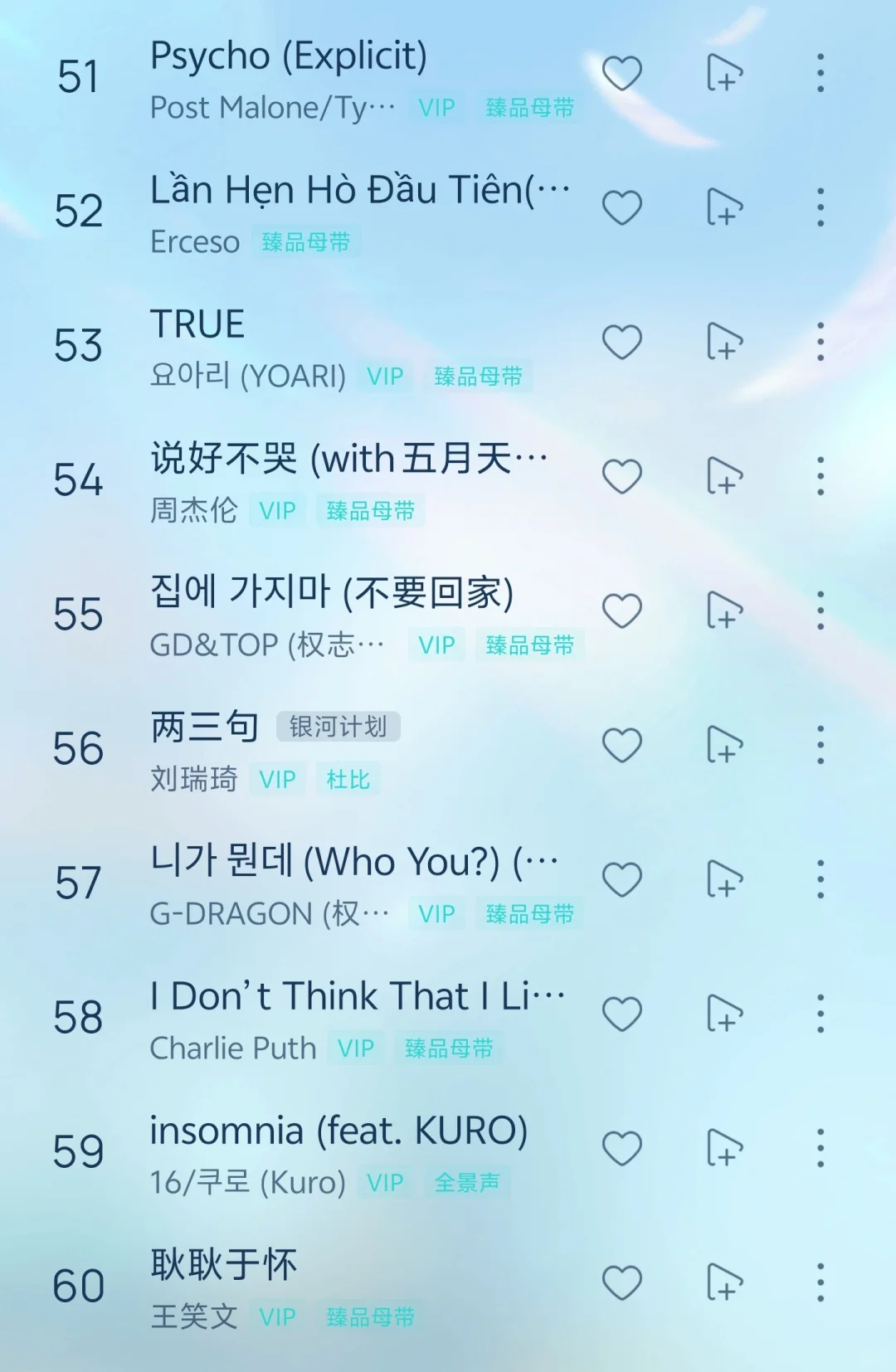 🎶8.9歌单||每一首歌曲都好听到爆炸💥