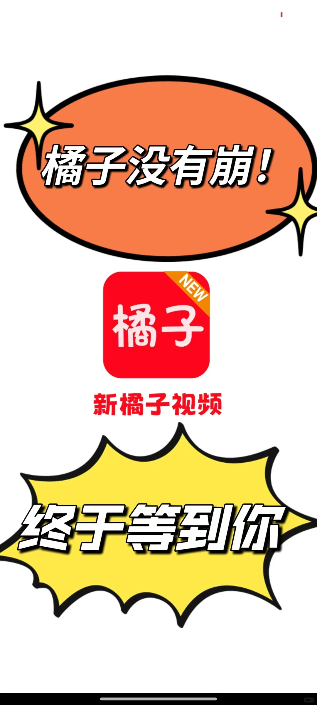 🍊橘子没有崩！终于等到你回来